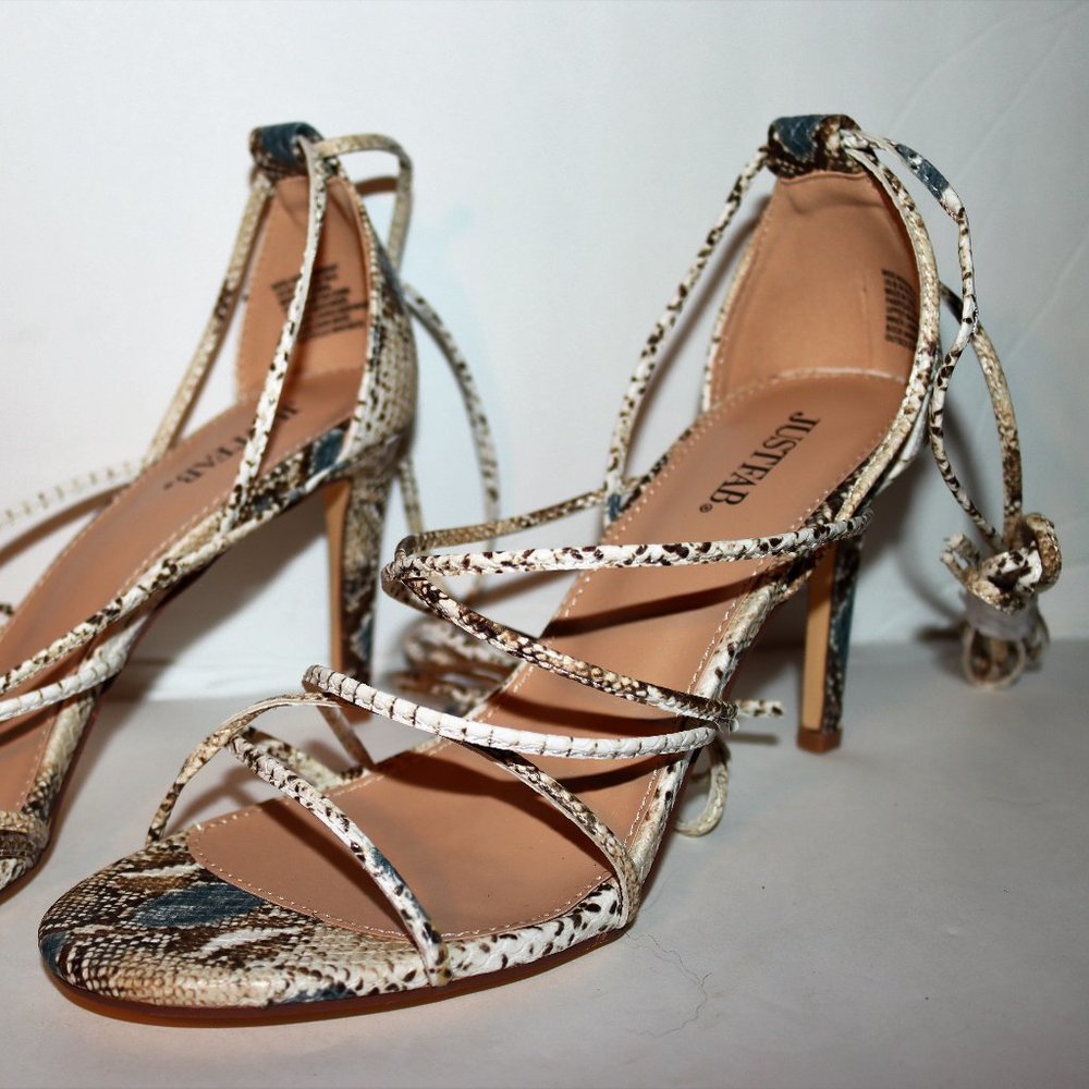 NWOB Miss Independent Strappy Heeled Sandal